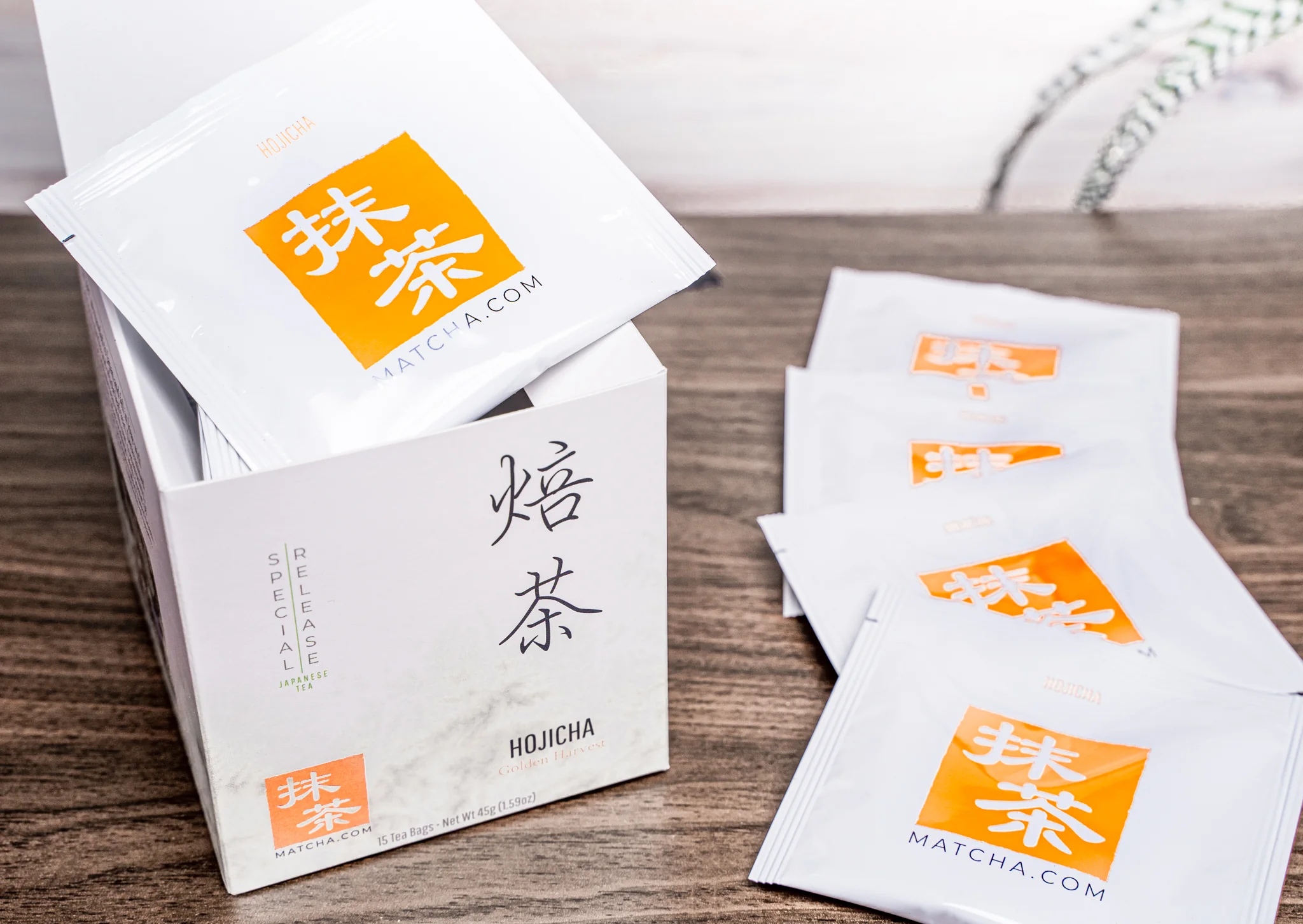 Hojicha Tea Bags | Japanese Roasted Green Tea-bags - Image 3