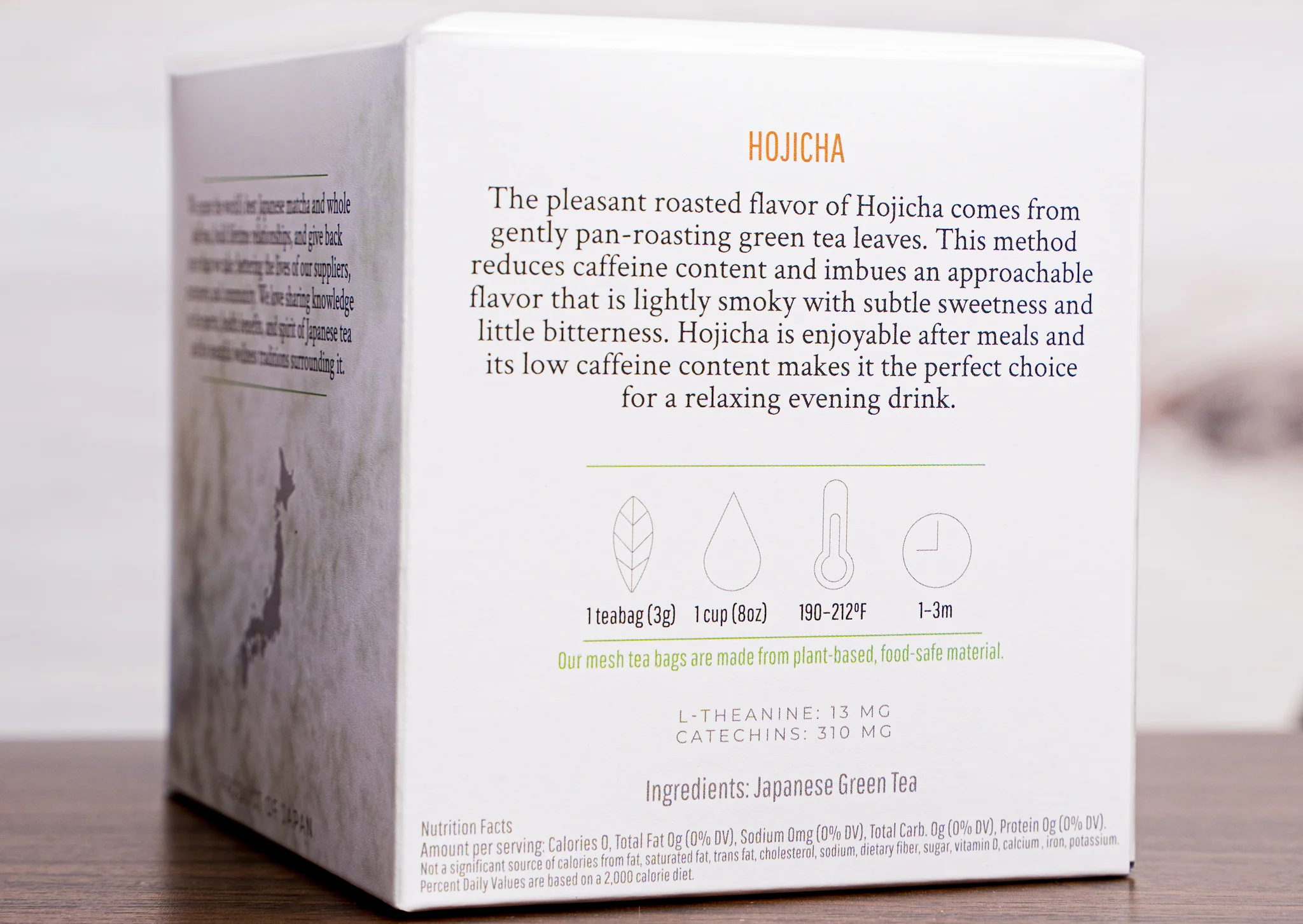 Hojicha Tea Bags | Japanese Roasted Green Tea-bags - Image 7