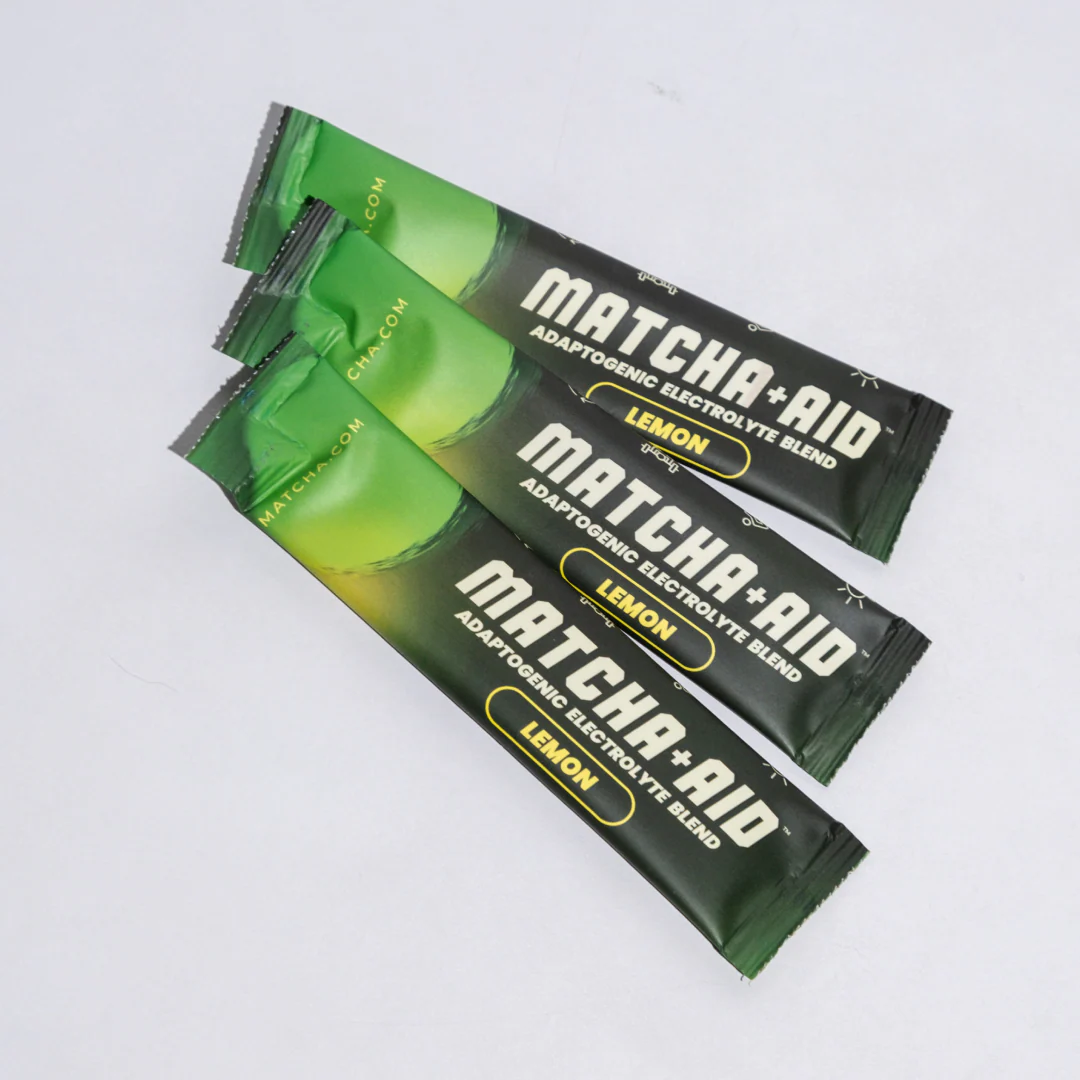 MATCHA-AID™ Hydration Sticks (Electrolytes + Adaptogens) - Image 3