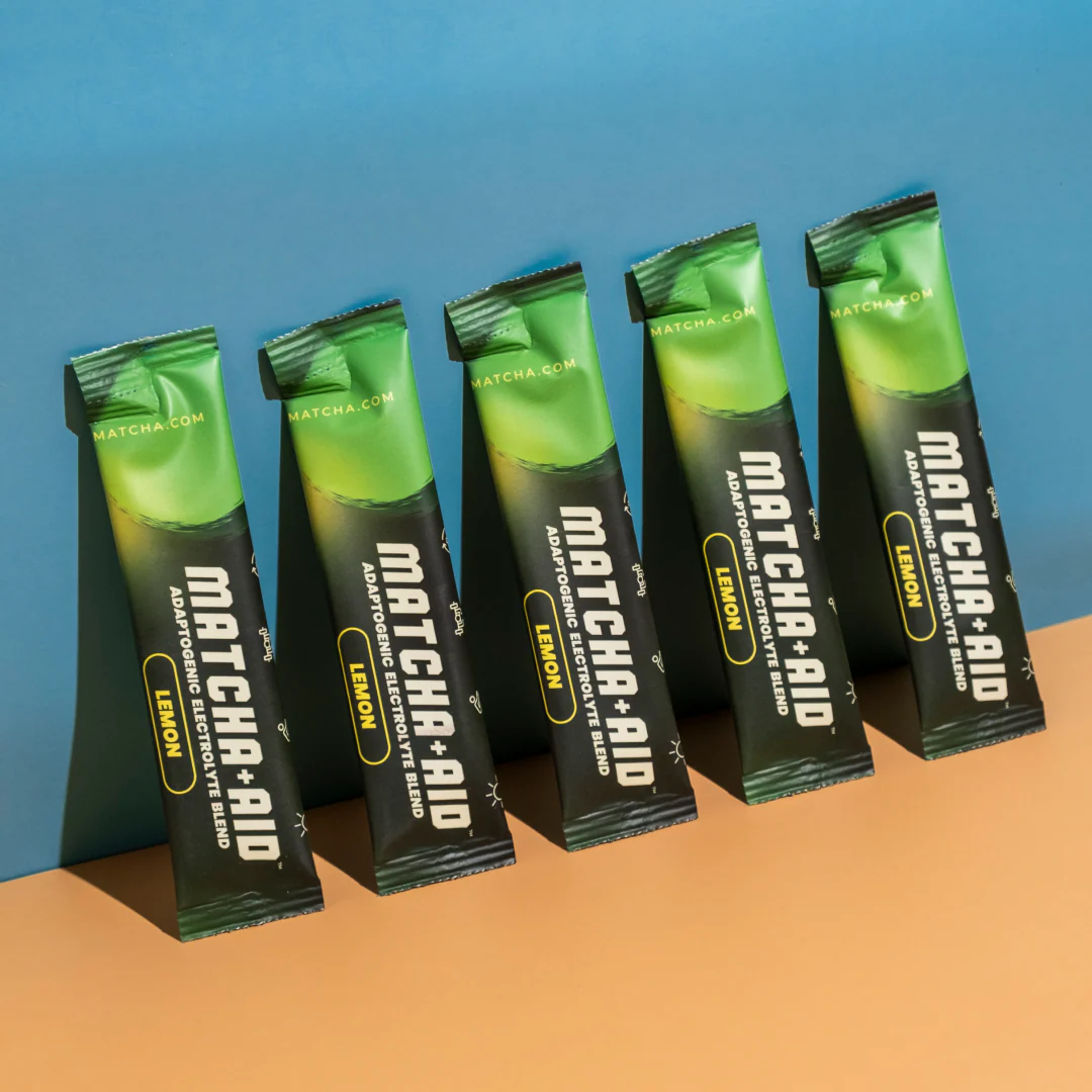 MATCHA-AID™ Hydration Sticks (Electrolytes + Adaptogens) - Image 5