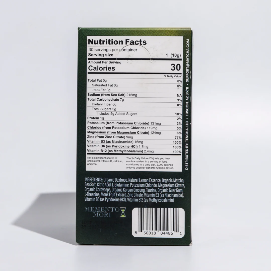 MATCHA-AID™ Hydration Sticks (Electrolytes + Adaptogens) - Image 7