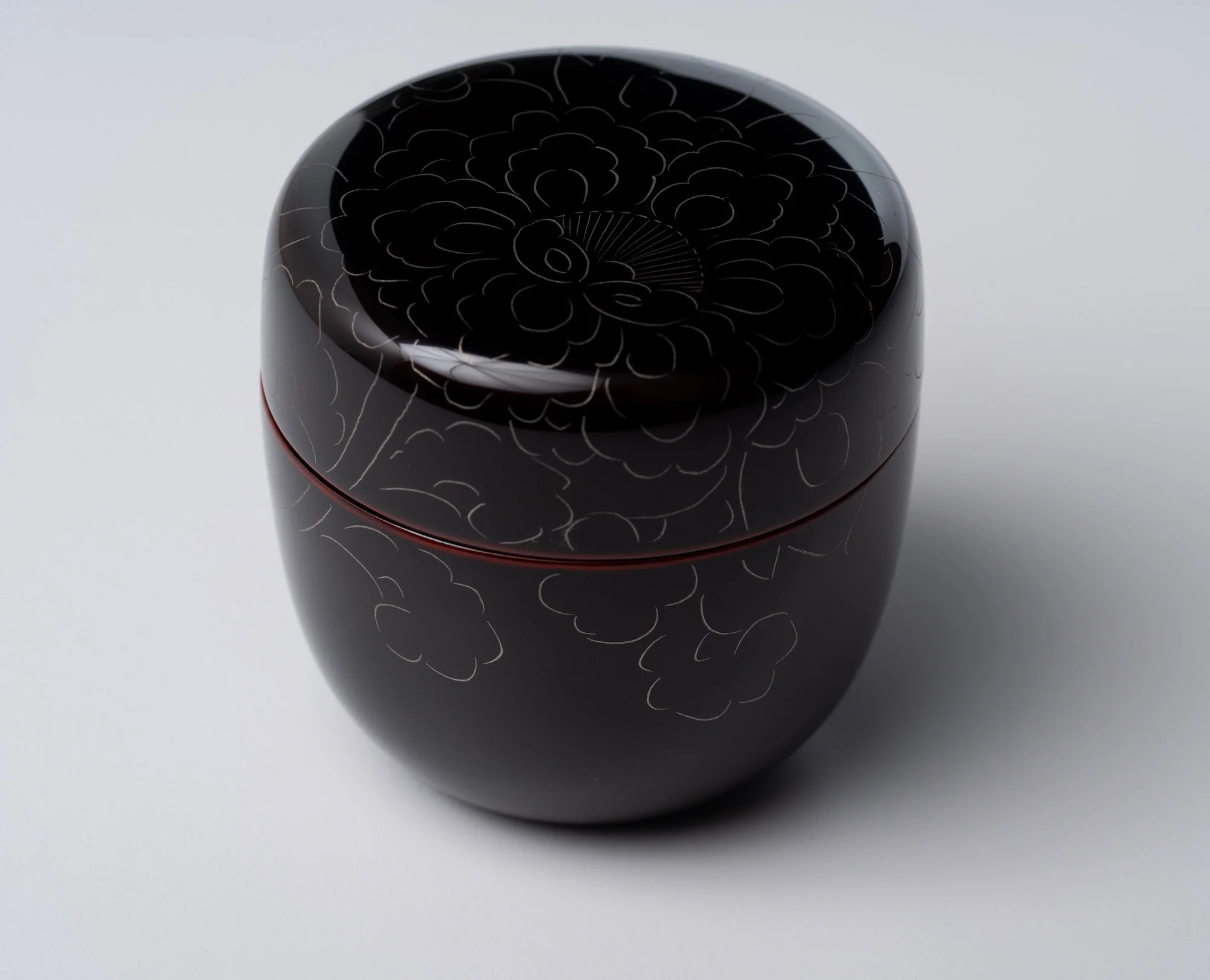 Japanese Lacquer Tea Caddy | Lacquer Matcha Caddy from Japan for Tea - Image 4