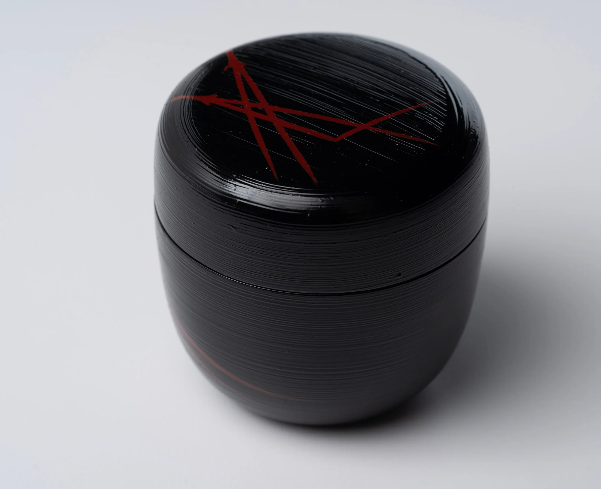 Japanese Lacquer Tea Caddy | Lacquer Matcha Caddy from Japan for Tea - Image 6