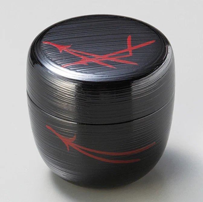 Japanese Lacquer Tea Caddy | Lacquer Matcha Caddy from Japan for Tea - Image 9