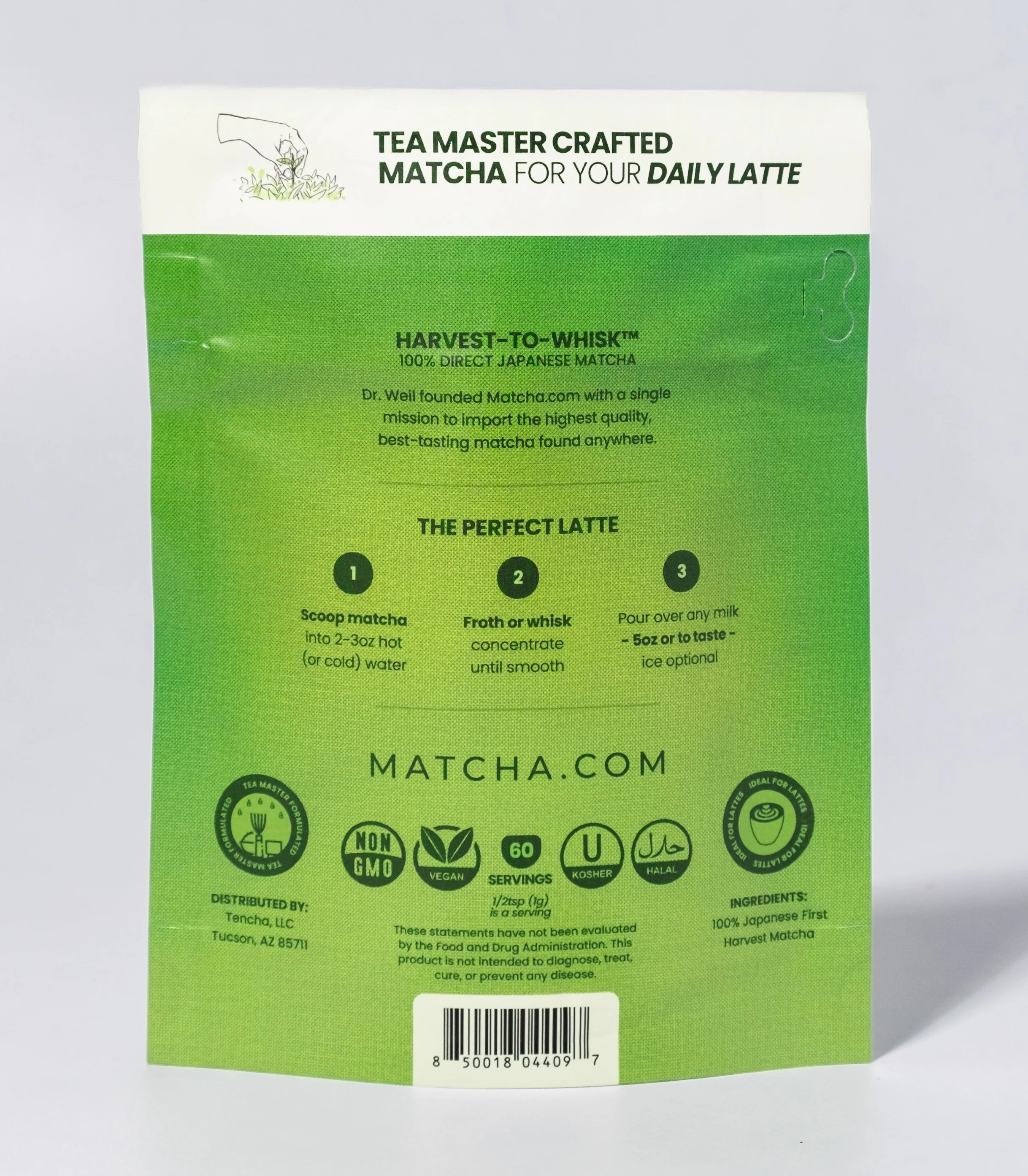 NEW PRODUCT: "Latte Matcha" (60 serving bag) - Image 10