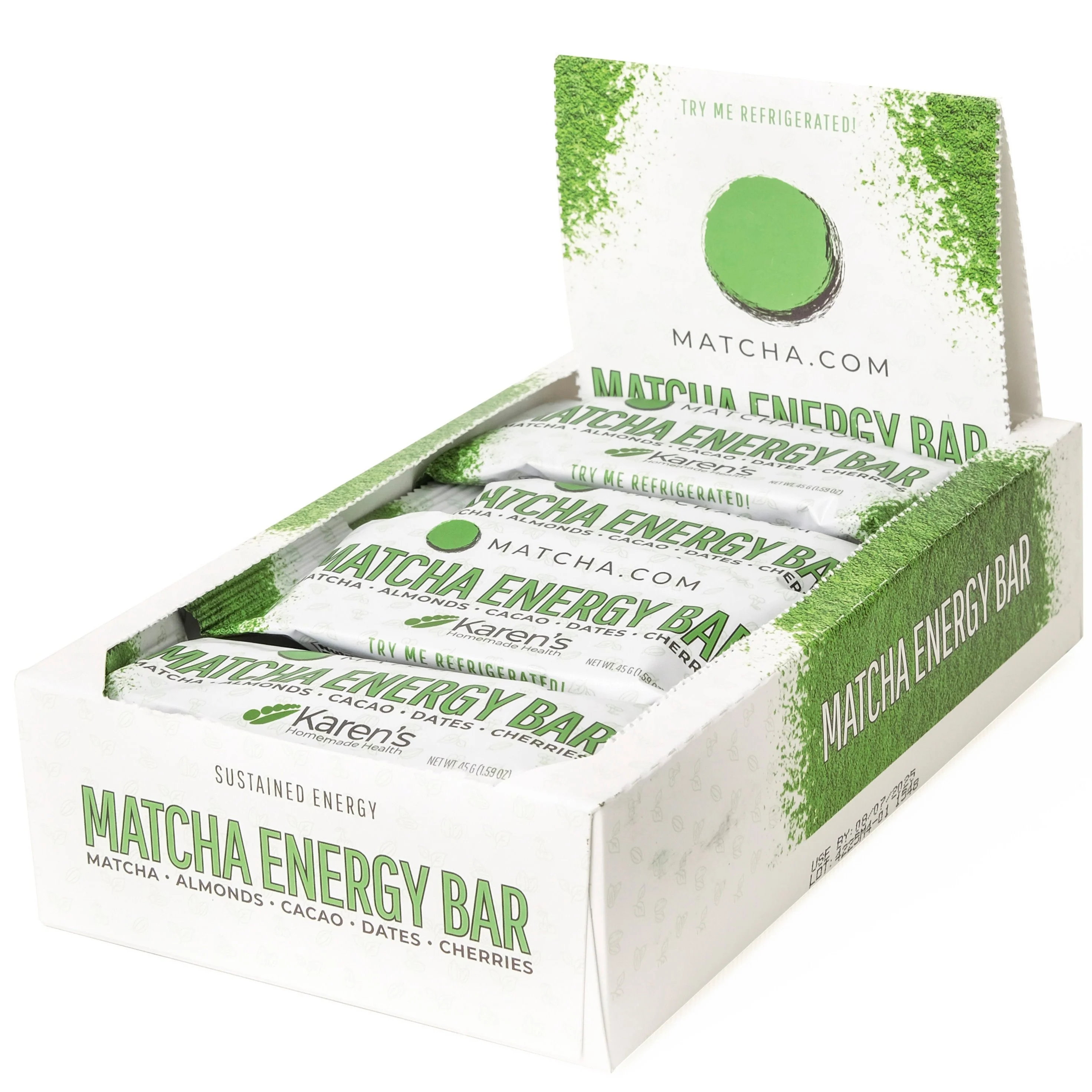 NEW: Matcha Energy Bar – Organic, High Fiber, Whole-Food (Dr. Weil Formulated) - Image 4