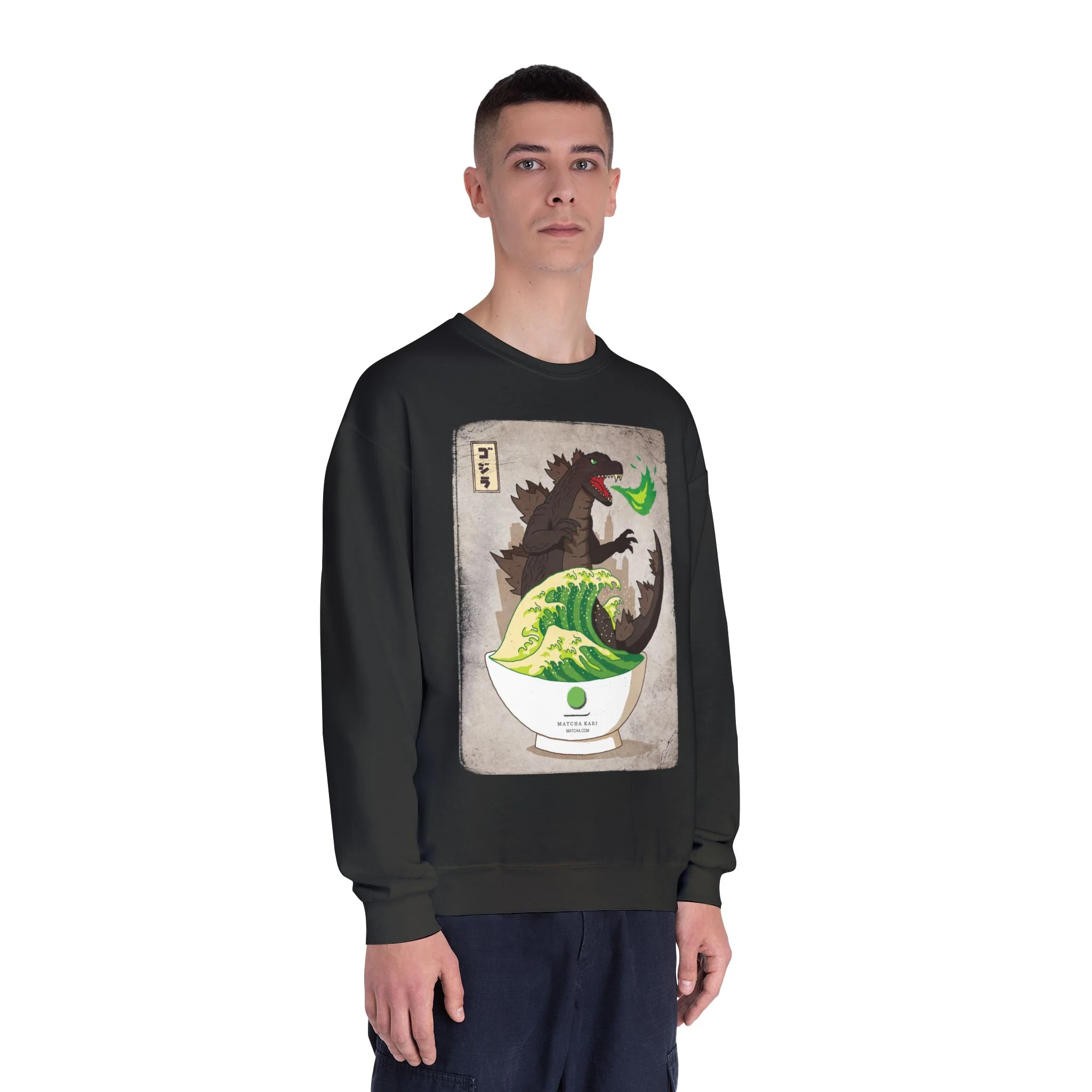 Matchazilla Pullover Sweater - Image 3