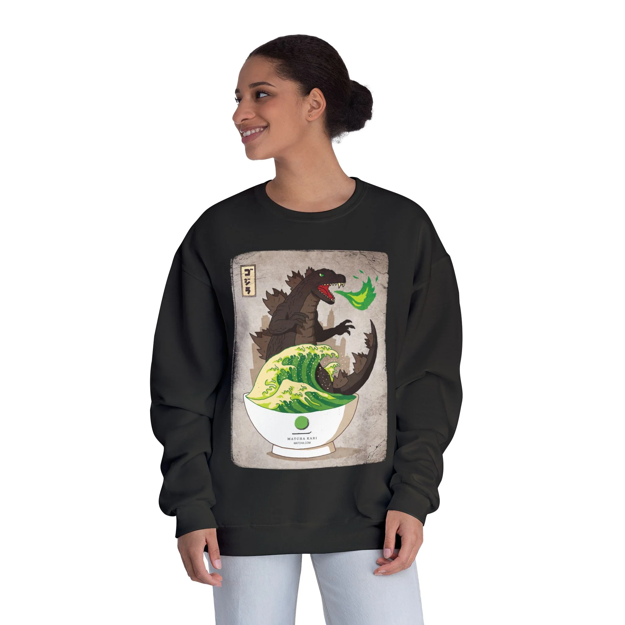 Matchazilla Pullover Sweater - Image 4