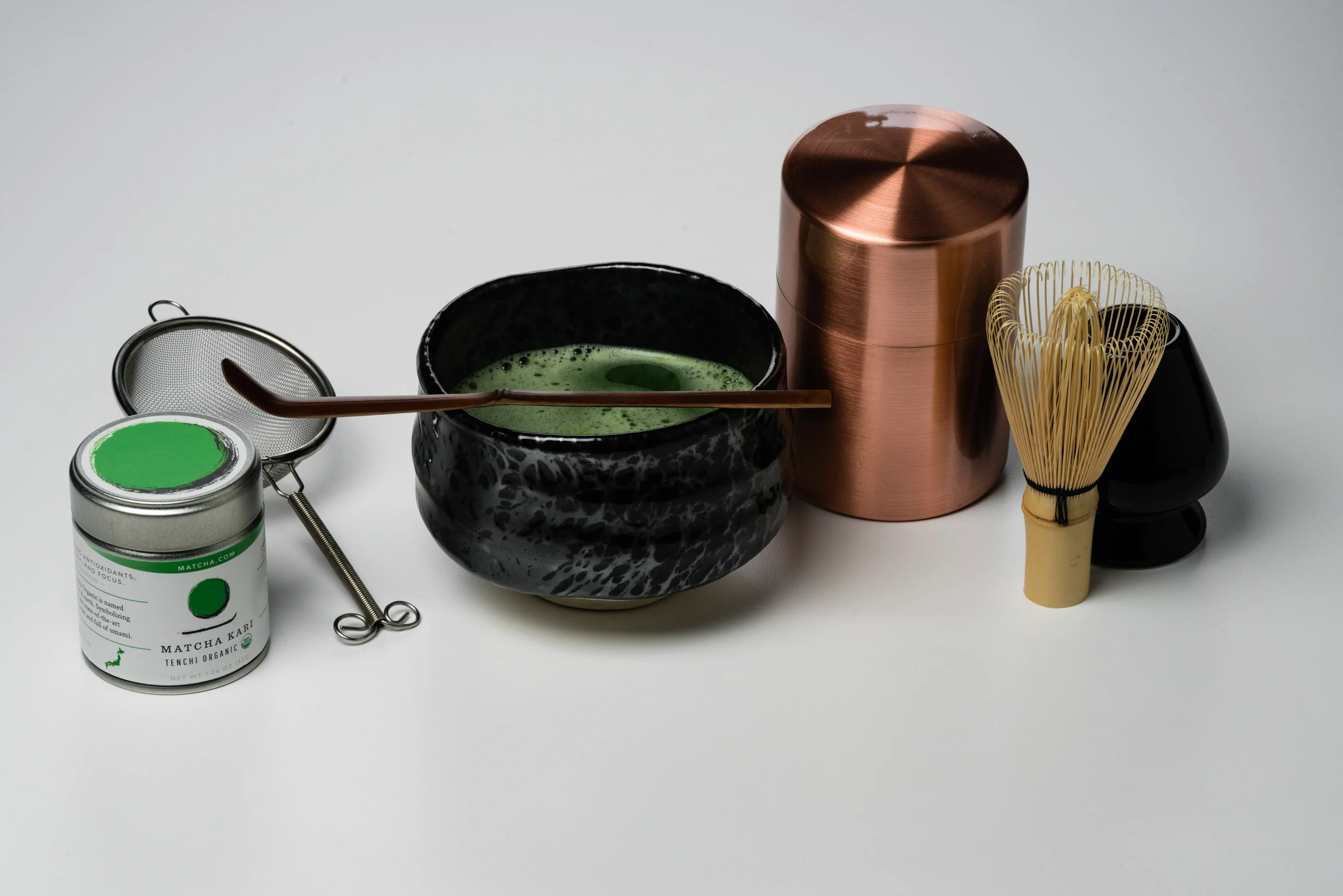 Premium 1-Person Organic Matcha Kit (Highest Quality Utensils) - Image 4