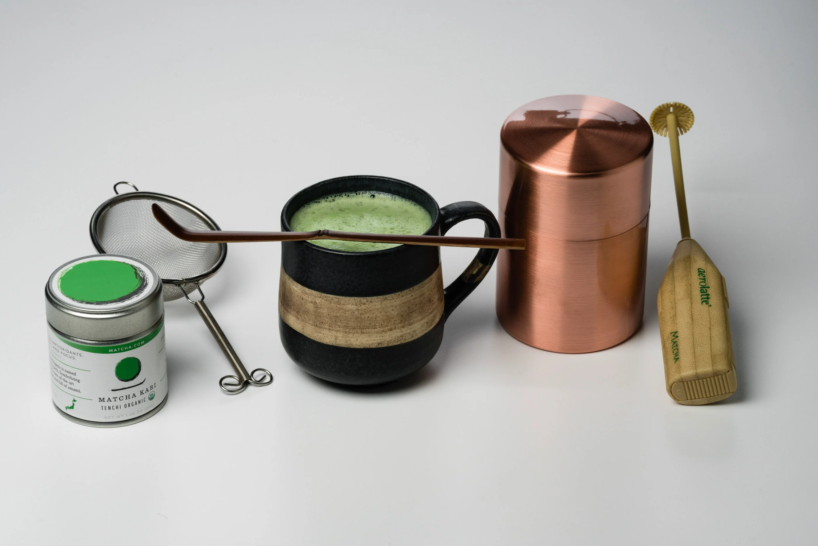 Premium 1-Person Organic Matcha Kit (Highest Quality Utensils) - Image 5