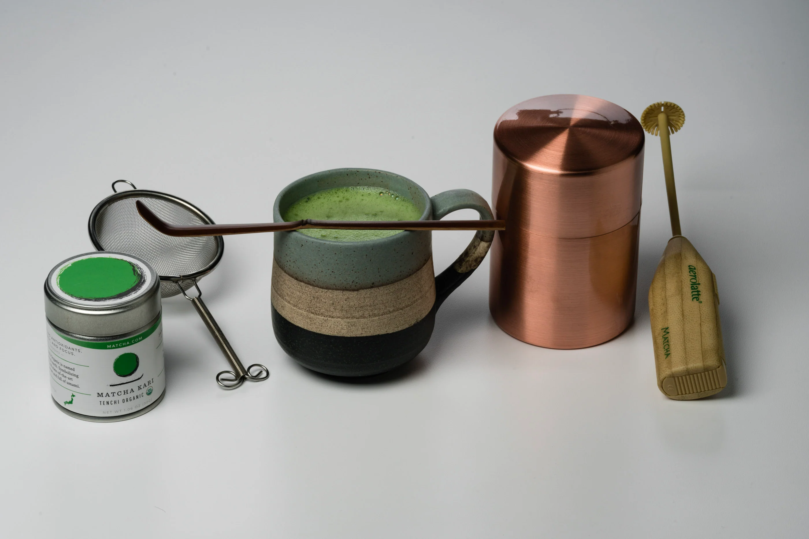 Premium 1-Person Organic Matcha Kit (Highest Quality Utensils) - Image 7