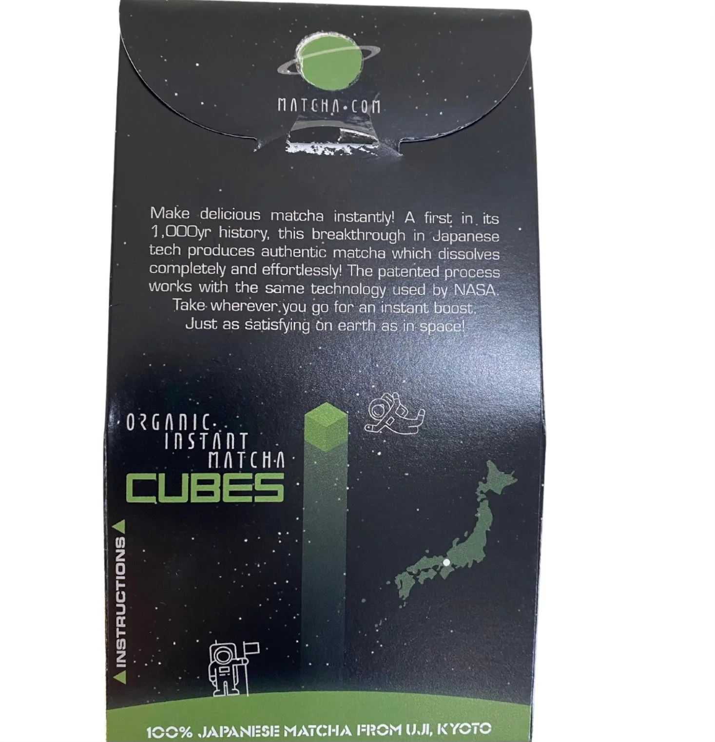 Space Matcha™ Organic Matcha Instant Cubes - Image 3